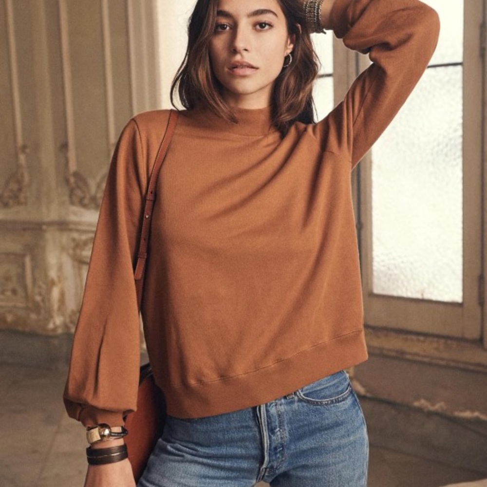 Sezane Sidonie Sweatshirt size small